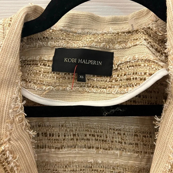 Kobi Halperin Estrella Stripe Tweed Women's Size XS - Picture 4 of 6